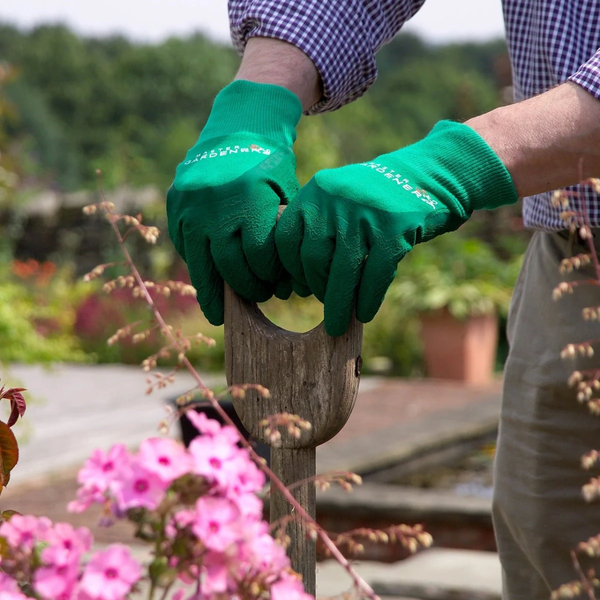Town & Country Master Gardener Gloves Green Mens 2 Town & Country Master Gardener Gloves Green Mens - Image 2