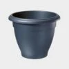 Stewart Palladian Planter Black 50 X 41cm