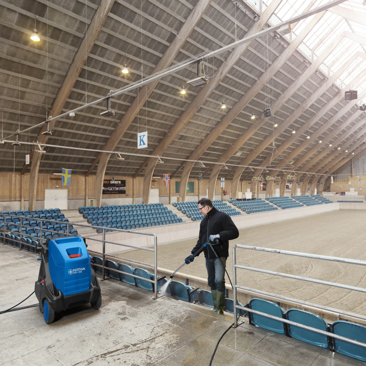 Nilfisk MH 3M-100/600 Hot Water Pressure Washer 3 Nilfisk MH 3M-100/600 Hot Water Pressure Washer - Image 3