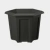 Stewart Regency Hexagonal Planter Black 40 X 40 X 33cm