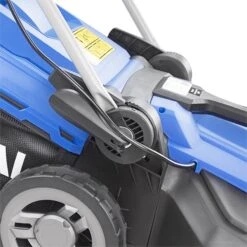Hyundai HYM3800E Electric Roller Mulching Lawn Mower 38cm -Care Garden Shop hym3800e 13 1 2 56588