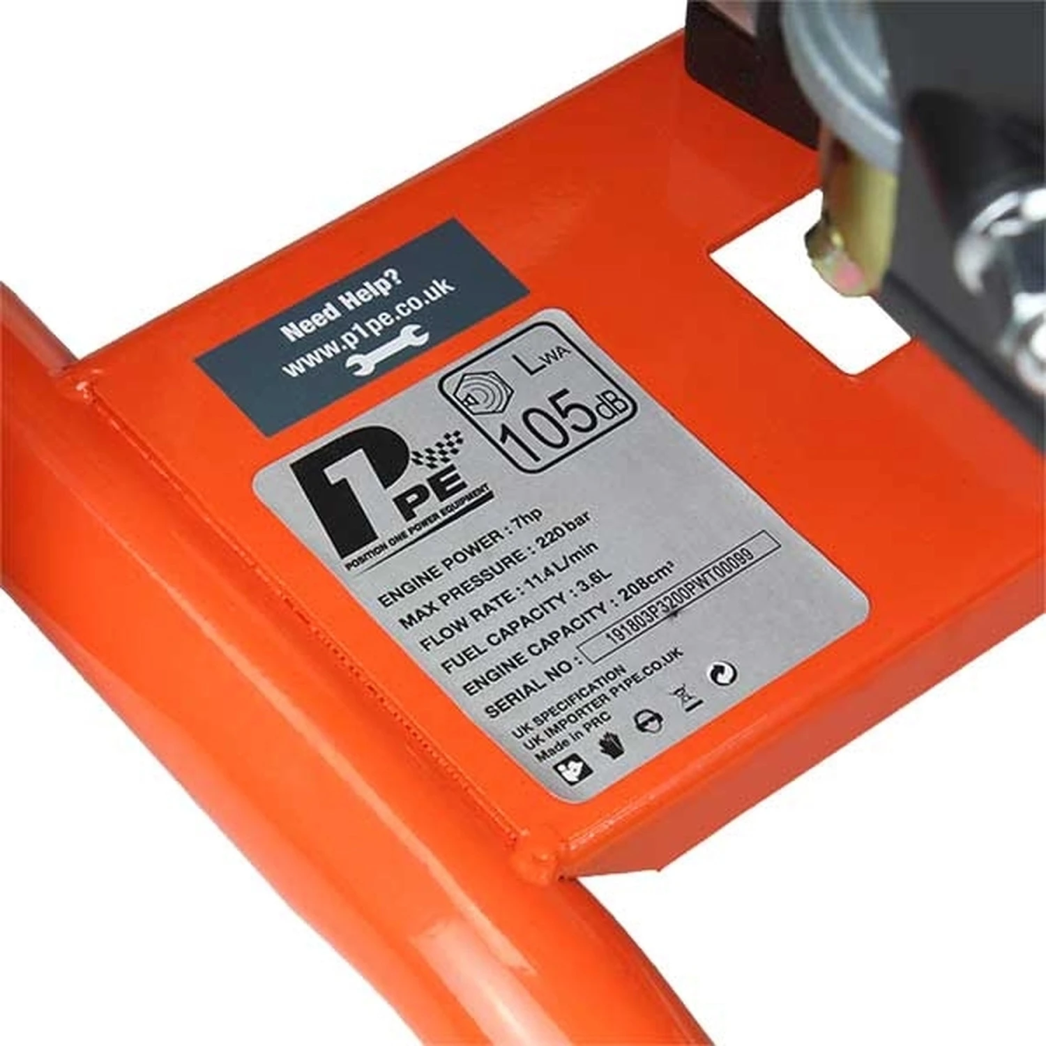 Hyundai P1 P3200PWT Petrol Pressure Washer 9 Hyundai P1 P3200PWT Petrol Pressure Washer - Image 9