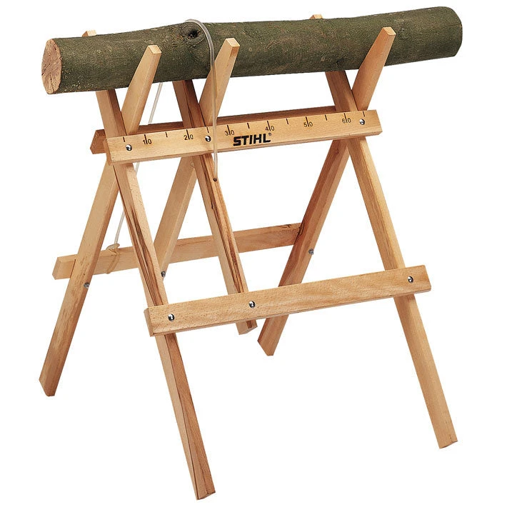 STIHL Wooden Sawhorse For Chainsaws 1 STIHL Wooden Sawhorse For Chainsaws